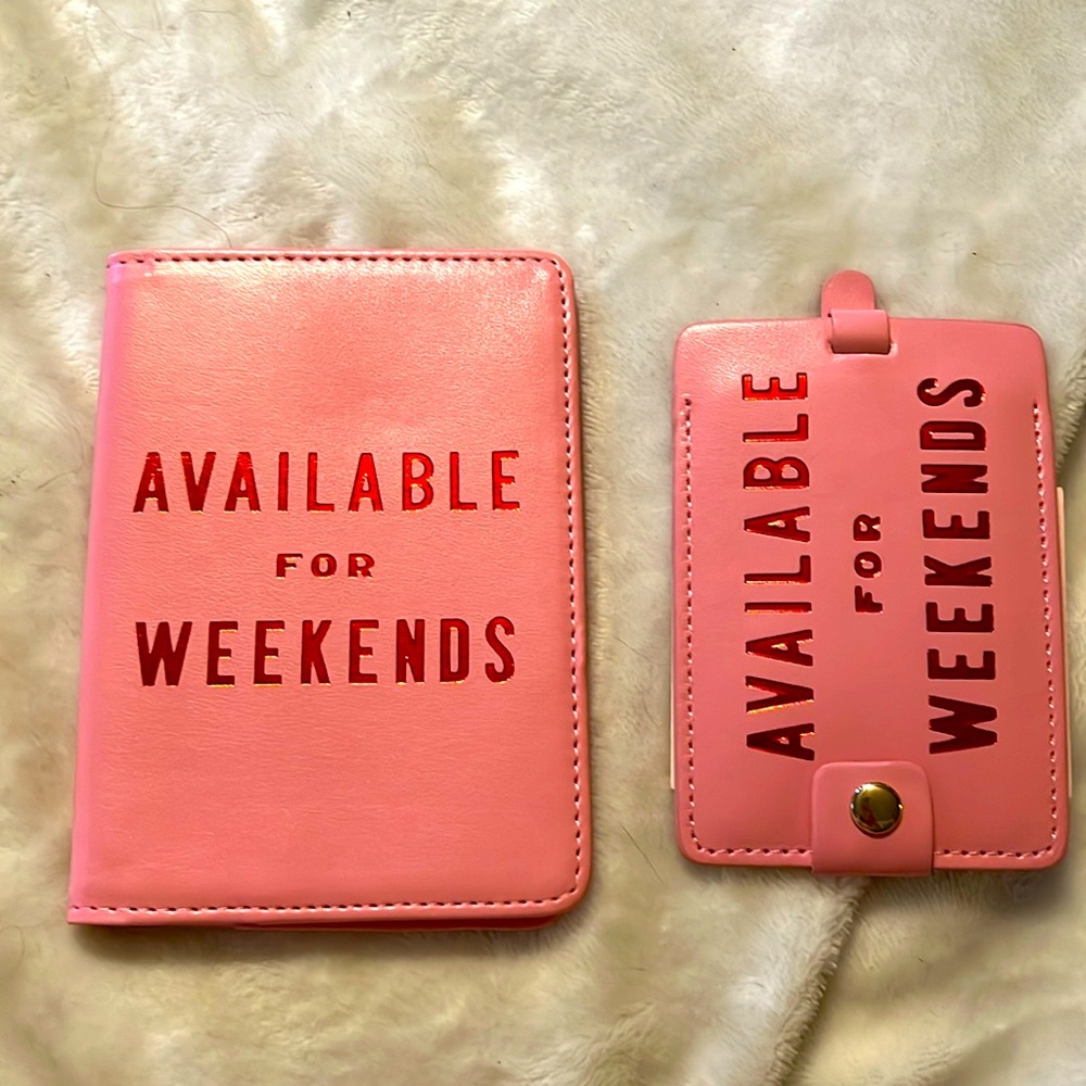 Ban.do passport cover and luggage tag